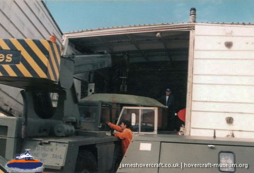 SRN4 Swift (GH-2004) at the Hovercraft Museum -  (credit: The <a href='http://www.hovercraft-museum.org/' target='_blank'>Hovercraft Museum Trust</a>).